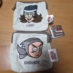 忍たま乱太郎　スクエアポーチその2 諸泉尊奈門 黄昏甚兵衛