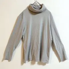 상태좋음 ✨ユニクロ UNIQLO ヒートテックフリース タートルネックT 長袖 M