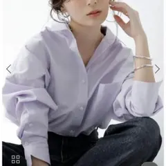 【美品】アニュアンス　スタンダードシャツPREMIUM FABRICのサムネイル