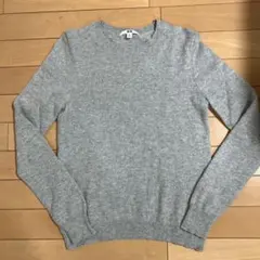 Mサイズ■ユニクロ カシミヤ100% クルーネック セーター■レディース