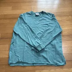 gym master 長袖カットソー L 青緑