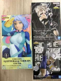 僕のヒーローアカデミアフィギュア3種 波動ねじれ ミルコ トガヒミコ