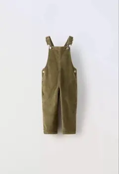 ZARA kids コーデュロイ オーバーオール 104