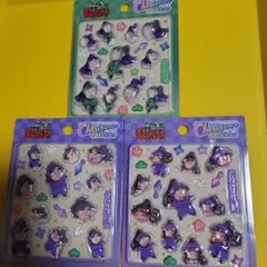 忍たま乱太郎　チェリジェムステッカー　5枚セット