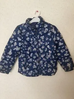 Zara Girls 花柄ダウンコート 122cm