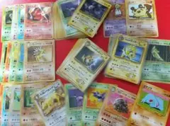 pokemon cards 100枚 まとめ売り 旧裏 ピカチュウ ヒトカゲ - メルカリ