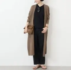 MUSE ミューズ ドゥドゥーズィエムクラス F ロングカーディガン