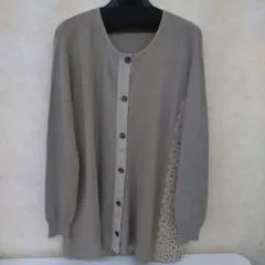 d exterior素敵なカーディガン　カシミヤ混イタリア製インポートロッサ