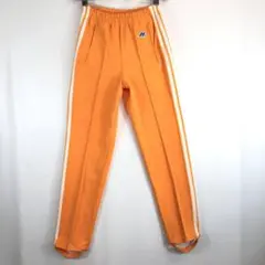 未使用？ 80s ミズノ トラックパンツ ジャージパンツ オレンジ Mサイズのサムネイル