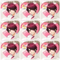 新品★A3！★春組【佐久間咲也】アニカフェ★等身★ハート型缶バッジ★10点セット