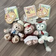 ダッフィー シェリーメイ　ジェラトーニ　ストラップ　バレンタイン　2015