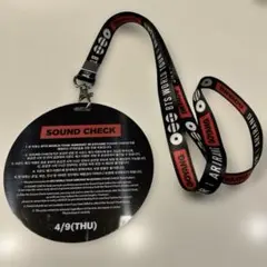 BTS アリラン コヤン VIP 4/9 サウンドチェック ランヤード - メルカリ