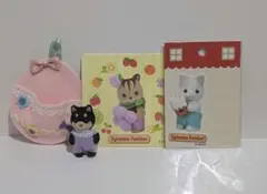 シルバニアファミリー　まとめ売り　柴犬　赤ちゃん　コースター　ステッカー