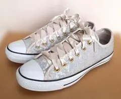 CONVERSE スパンコール ローカットスニーカー（ 25cm）男女兼用