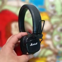 N*n様 【訳あり◆】Marshall MAJOR Ⅳ ワイヤレスヘッドホン ブ