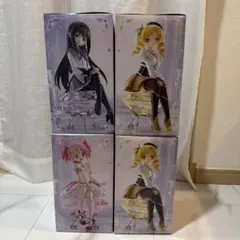 まどマギ まどか 暁美ほむら 巴マミ フィギュア4点セット