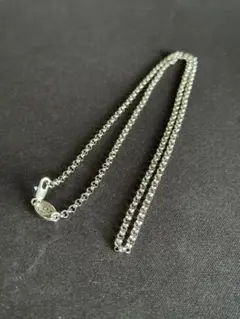 お見逃しなく✌️王道 シルバー925 ロールチェーン ネックレス 大人気