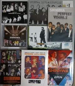 9月末まで！shinhwa LIVE DVD 6セット videocd 2セット