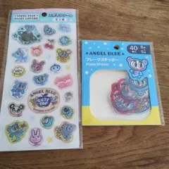 ANGEL BLUE シール・フレークステッカーセット