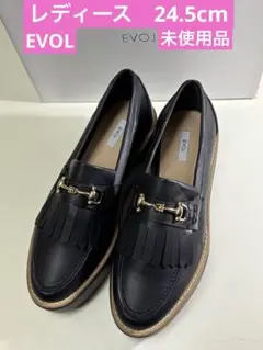 EVOL イーボル　レディース　厚底ローファー　未使用品
