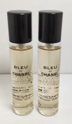 BLEU CHANEL ブルードゥシャネル トラベル スプレイ (リフィル)2本