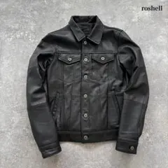 ☆新品未使用☆　roshell フード付きレザージャケット 　XXL 楽天市場】【10％OFFクーポン配信中】革ジャン 本革 ライダース