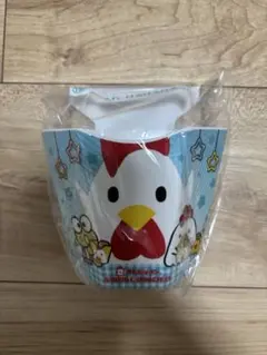 ローソン　一番くじ　サンリオ×からあげくん　小物入れ　けろけろけろっぴ