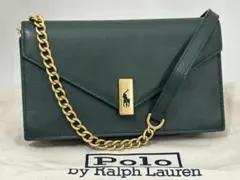 POLO ラルフローレン PoloID レザーチェーン ウォレット&バッグ