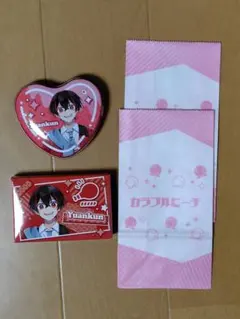 カラフルピーチ ゆあんくん ツインギフト ハートシールチョコ