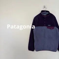 Patagonia シンチラ スナップT フリース パープル