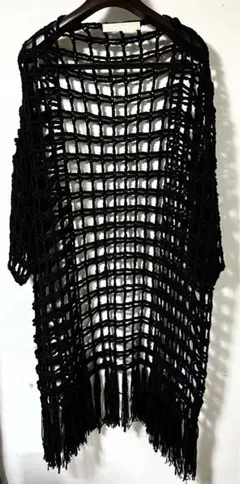 leinwande フラワーニットカーディガン 黒 2025年最新】leinwand