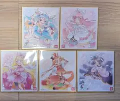 プリキュア 色紙ART7　ひろがるスカイ！プリキュア5枚セット