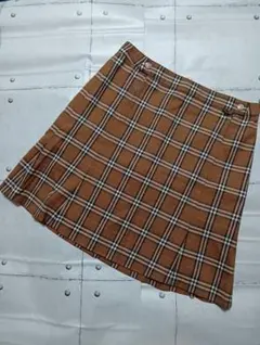 BURBERRY BLUELABELブラウンチェック スカート