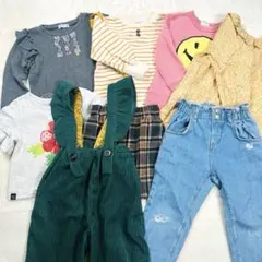 キッズ 100 女の子 まとめ売り 8点 セット 春夏中心