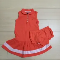 ★お値下げ！★ TOMMY HILFIGERキッズ　ノースリーブワンピースのサムネイル