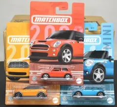 マッチボックス　ミニ　クーパー　S　カブリオ　カントリーマン　クーパー　S　３台