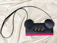 ミッキーデザインポシェット　ピンク色のサムネイル