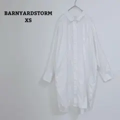 バンヤードストーム　シャツチュニック　サイドスリット　オーバーサイズ　綿　XS