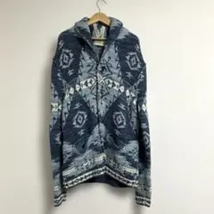 DENIM & SUPPLY ラルフローレン ネイティブ柄 カーディガン