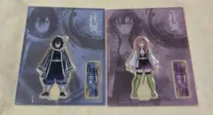 鬼滅の刃 柱展 伊黒小芭内 甘露寺蜜璃 アクリルスタンド