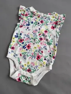 Baby GAP 花柄 ロンパース ボディスーツ 80 12〜18