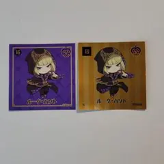 ツイステ スクウェアステッカーセット2 ルーク・ハント 2枚