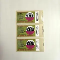 チェッカーズ　東京ドームライブ公演映画入場特典 ステッカー　3枚セット