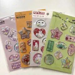 セリアウォーターシール4点セット