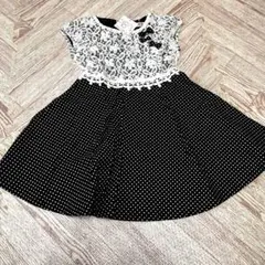 新品未使用タグ付き　メゾピアノ　ワンピース120