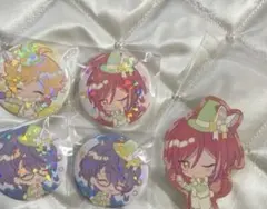 あんスタ アニカフェ Switch 夏目 つむぎ　宙　缶バッジ ステッカー