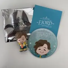 Mrs. GREEN APPLE FJORD 缶バッチ、フィギュアのセット