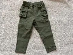 Si Shu Non パンツ100cm オリーブグリーン