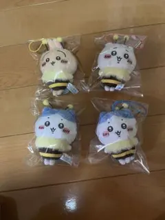 ちいかわハチさんマスコット４点セットのサムネイル