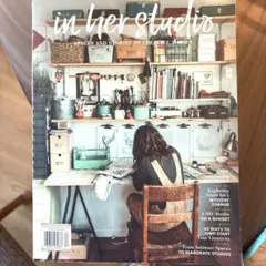 洋書雑誌 ‘in her studio’